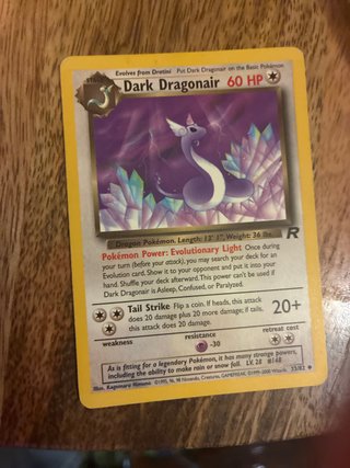 Carta Pokémon Dark Dragonair