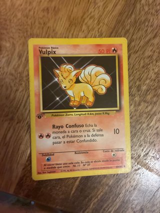Carta Pokémon Vulpix