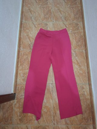 Pantalón rosa mujer talla L