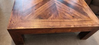 Mesa de Salón de Madera Maciza