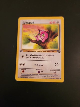 Carta Pokémon Jigglypuff