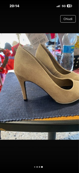 Scarpe con tacco eleganti numero 37