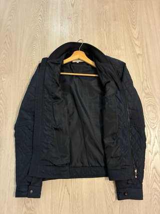 Chaqueta Bomber Azul Marino Talla M
