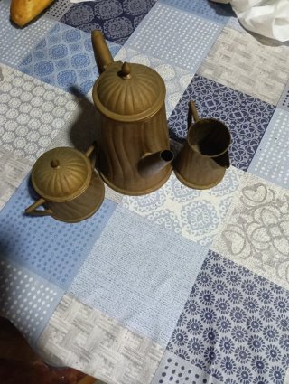 Juego de café antiguo