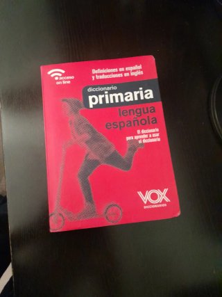 Diccionario Primaria, lengua española