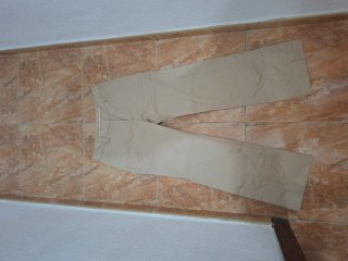 Pantalón beige mujer talla L