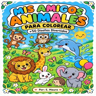 Ebook da colorare con animali per bambini