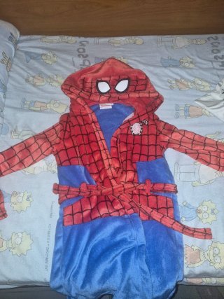 Bata de Spiderman Talla 10