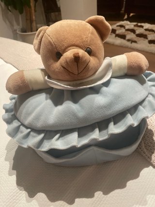 Cajita de bebé azul