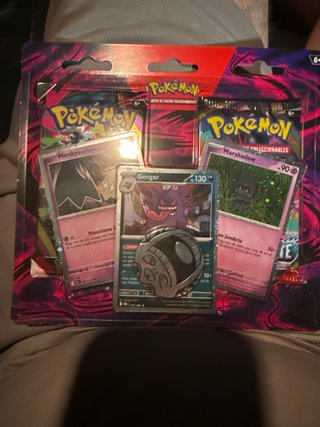 Blister Pokémon con Carta Gengar