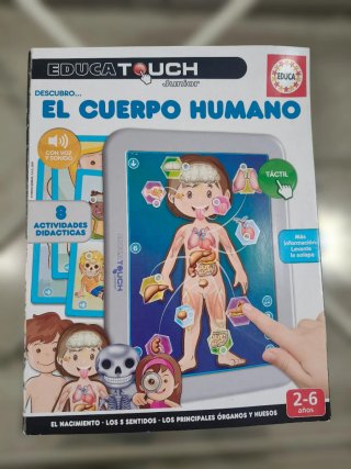 Juego Educativo Educa Touch El Cuerpo Humano