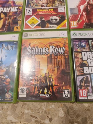 Giochi Xbox 360: Saints Row, GTA, Kung Fu Panda