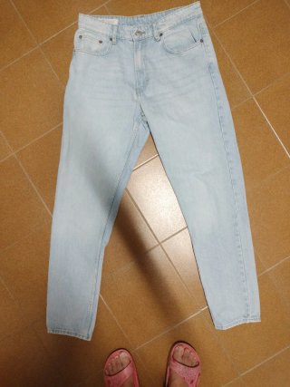 Pantalón vaquero Zara azul