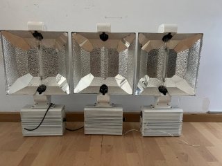 Kit Cultivo Profesional 3 Luces de 1150w
