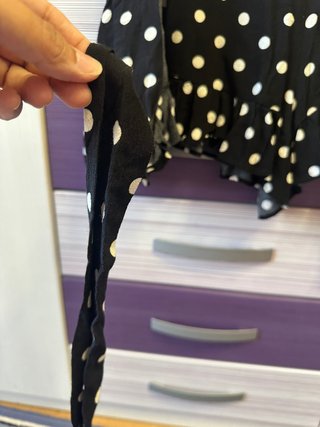 Falda-pantalón lunares