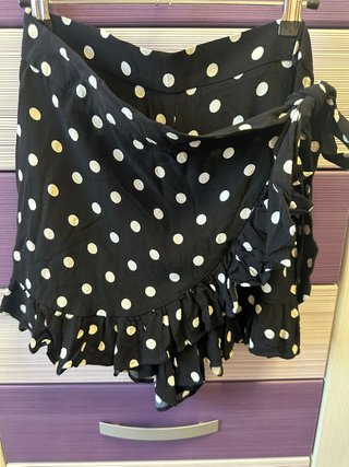 Falda-pantalón lunares
