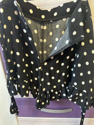 Falda-pantalón lunares