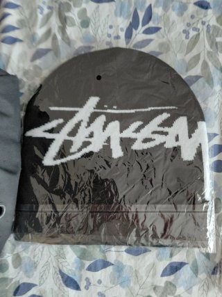 Gorro de invierno Stüssy negro