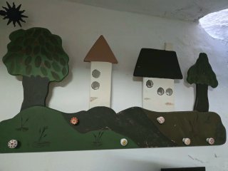 Perchero de Pared Infantil de Madera
