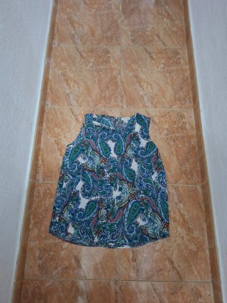 Blusa floral talla L