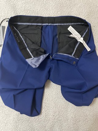 Traje Zara Azul