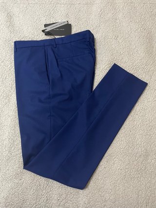 Traje Zara Azul