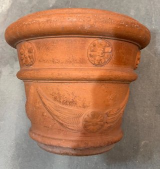 Maceta de Terracota Decorativa