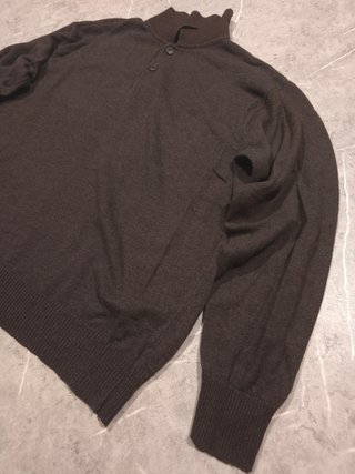 Jersey Lana Cashmere Marrón Burberry Talla L 90800