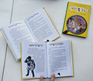 3 libros Serie Agatha Mistery, misterio. 8-14 años