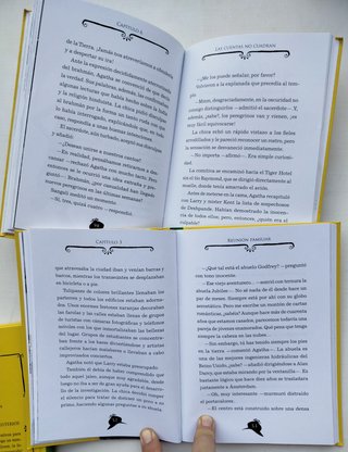 3 libros Serie Agatha Mistery, misterio. 8-14 años