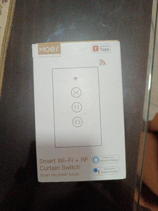 Interruptor de Cortina Moes Smart Wi-Fi + RF