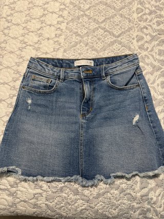 Falda Vaquera Zara Niña talla 8 años