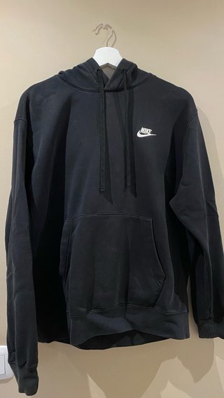 Sudadera Nike Negra con Capucha