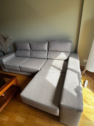 Lote conjunto de muebles para salón y chaise longe