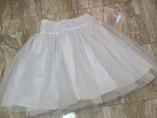 Falda de Fallera Blanca