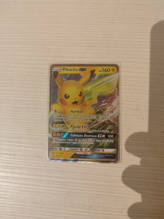 Carta Pokémon Pikachu GX SM232 Español