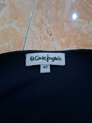 Camisa azul talla 42 mujer