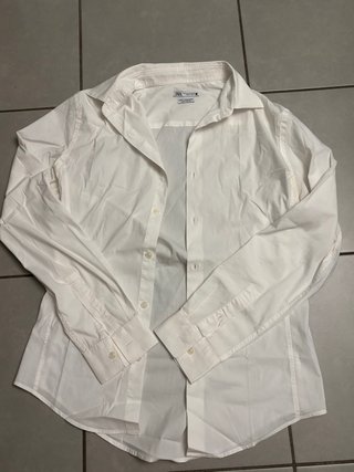 Camicia Zara uomo bianca
