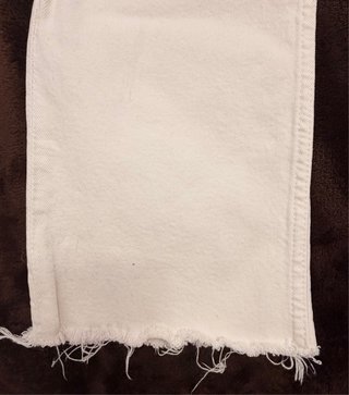Pantalón Blanco Zara Talla 38