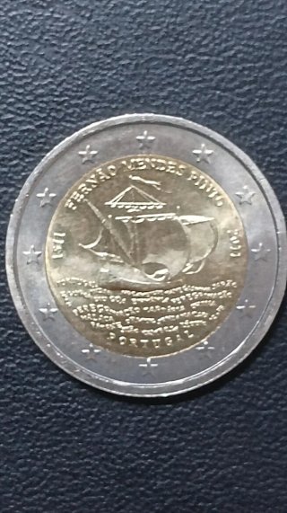 Moneda 2 Euros Conmemorativa Portugal