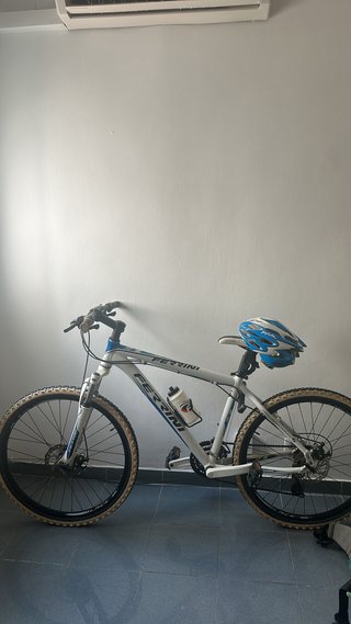 Bicicleta Ferrini 26 Blanca y Azul
