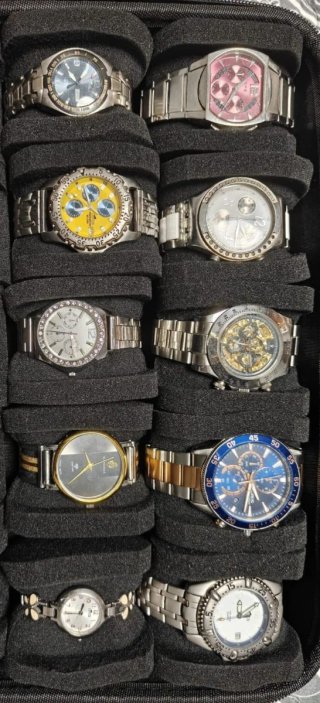 Lote 10 Relojes Hombre