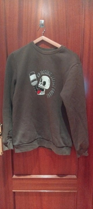 Sudadera Bershka Negra Talla S