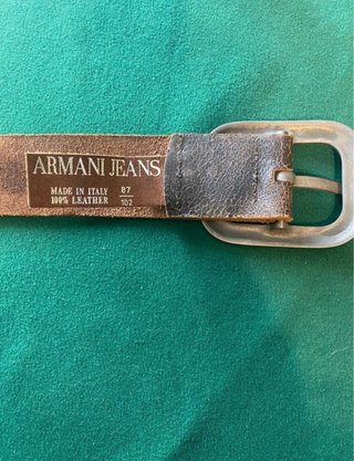 Cintura Giorgio Armani in vera pelle