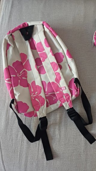 Mochila y monedero Roxy flores