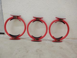 3 Aros de Gimnasia Rojos