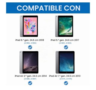 Custodia per iPad 9,7 (6ª/5ª Gen)