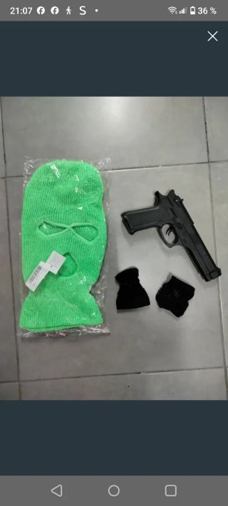 Kit Disfraz Ladrón Talla S
