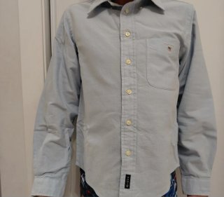 Camisa de vestir Gant azul