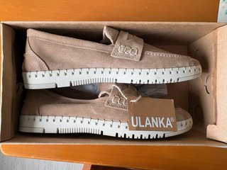Zapatos ULANKA piel beige